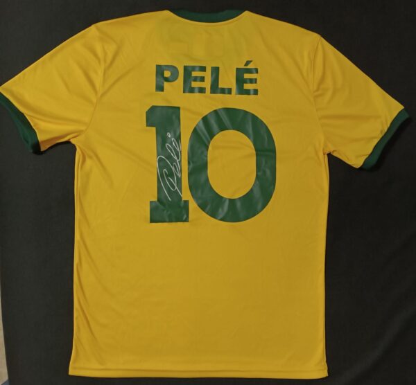 Jersey de Pelé con autógrafo