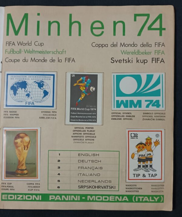 Álbum Mundial Alemania 1974 - Image 2