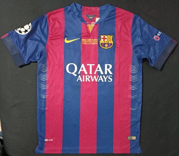 Messi-Neymar-Suárez:  "Los Tres Amigos" Jersey autografiado FC Barcelona - Image 2