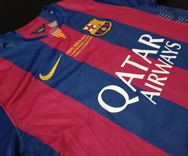 Messi-Neymar-Suárez:  "Los Tres Amigos" Jersey autografiado FC Barcelona - Image 3